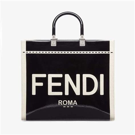 fendi sunshine shopper canvas